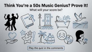 1950s Music Challenge: 10 Questions to Test Your Retro Hits Knowledge
