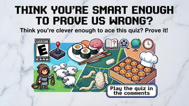 Ten-question quiz: curious facts and general knowledge