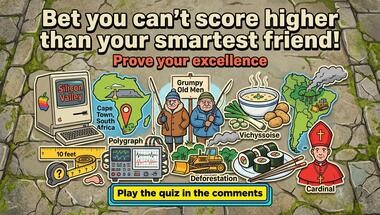 10-question fun fact challenge