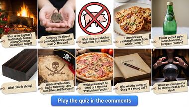 10-question quiz of curious facts