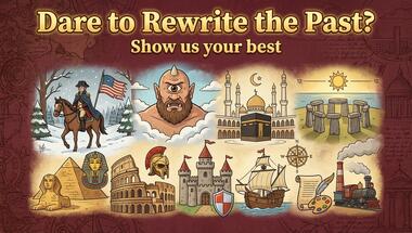 Time-travel challenge: 10-question history quiz