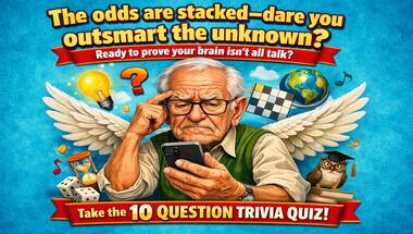 10-question mixed trivia challenge