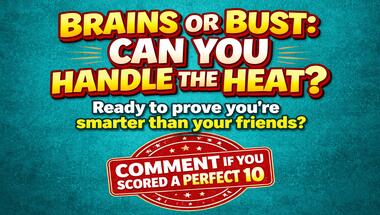 10-question general knowledge challenge