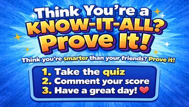 10-question general knowledge challenge