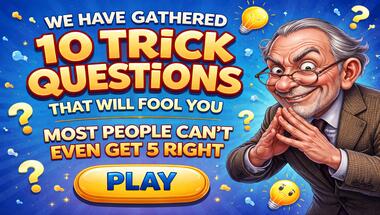 Ten-question trivia challenge (general knowledge)