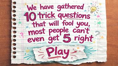 10-question fun fact challenge