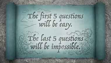 10-question general knowledge challenge