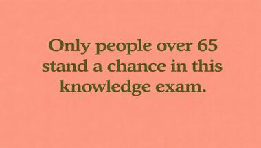 10-question general knowledge challenge