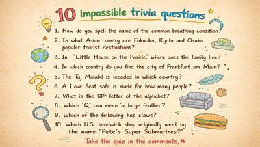 10-Question Brain Teaser Challenge