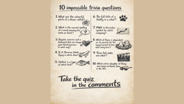 ..ooOOoo.. Trivia Quiz ..ooOOoo..